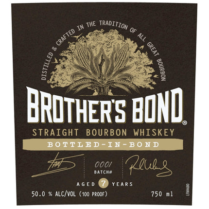 Brother’s Bond 7 Year Old Bottled in Bond Bourbon - Barbank