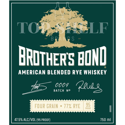 Brother’s Bond American Blended Rye Batch 4 - Barbank