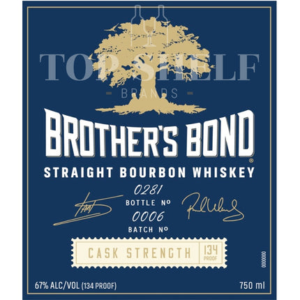 Brother's Bond Cask Strength Bourbon Batch 6 - Barbank