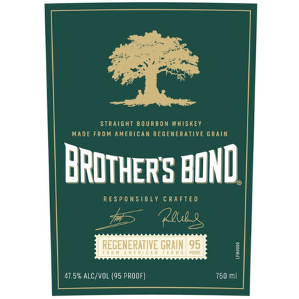 Brother’s Bond Regenerative Grain Bourbon By Ian Somerhalder & Paul Wesley - Barbank