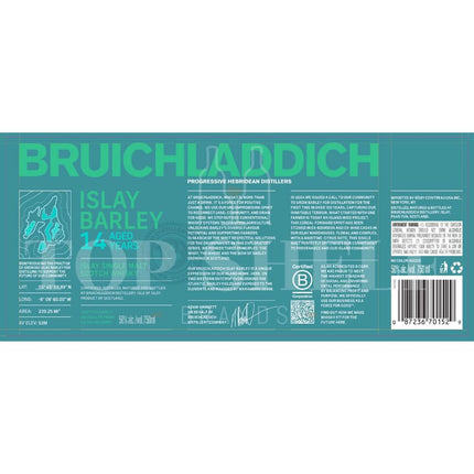 Bruichladdich Islay Barley 14 Year Old - Barbank