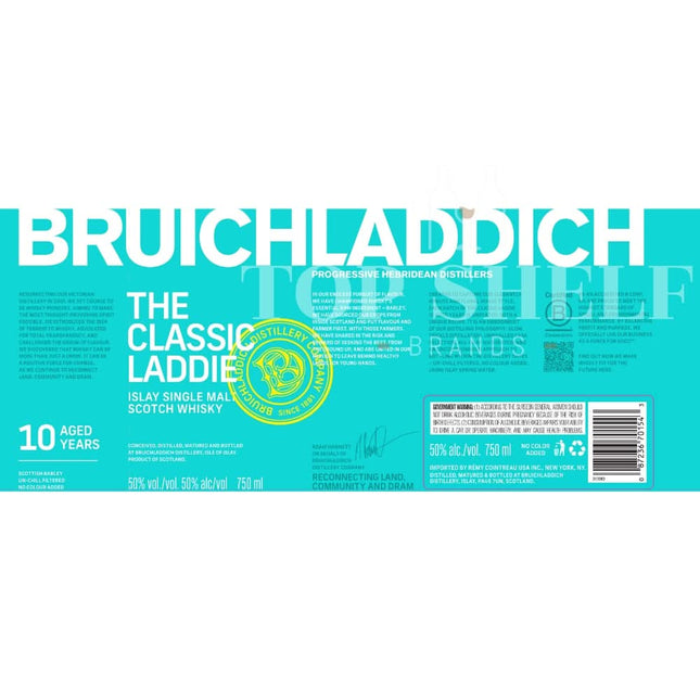 Bruichladdich The Classic Laddie 10 Year Old - Barbank