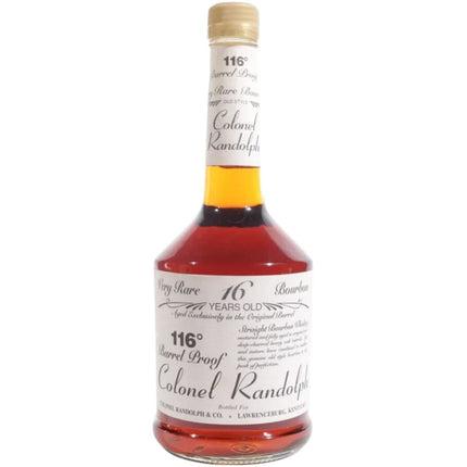 Colonel Randolph 16 Year Old Bourbon 2025 Release - Barbank