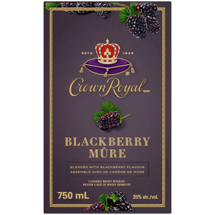 Crown Royal Blackberry Mûre Flavored Whisky - Barbank