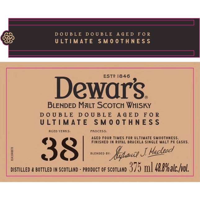 Dewar's Double Double 38 Year Old 375ml - Barbank