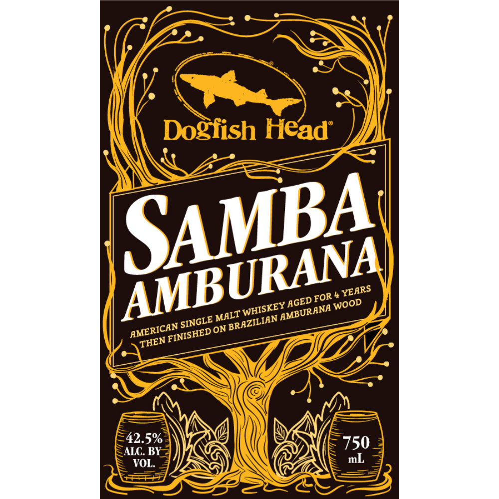 Dogfish Head Samba Amburana Single Malt Whiskey