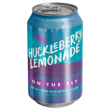 Dry Fly Huckleberry Lemonade "On the Fly" Canned Cocktail 4PK - Barbank