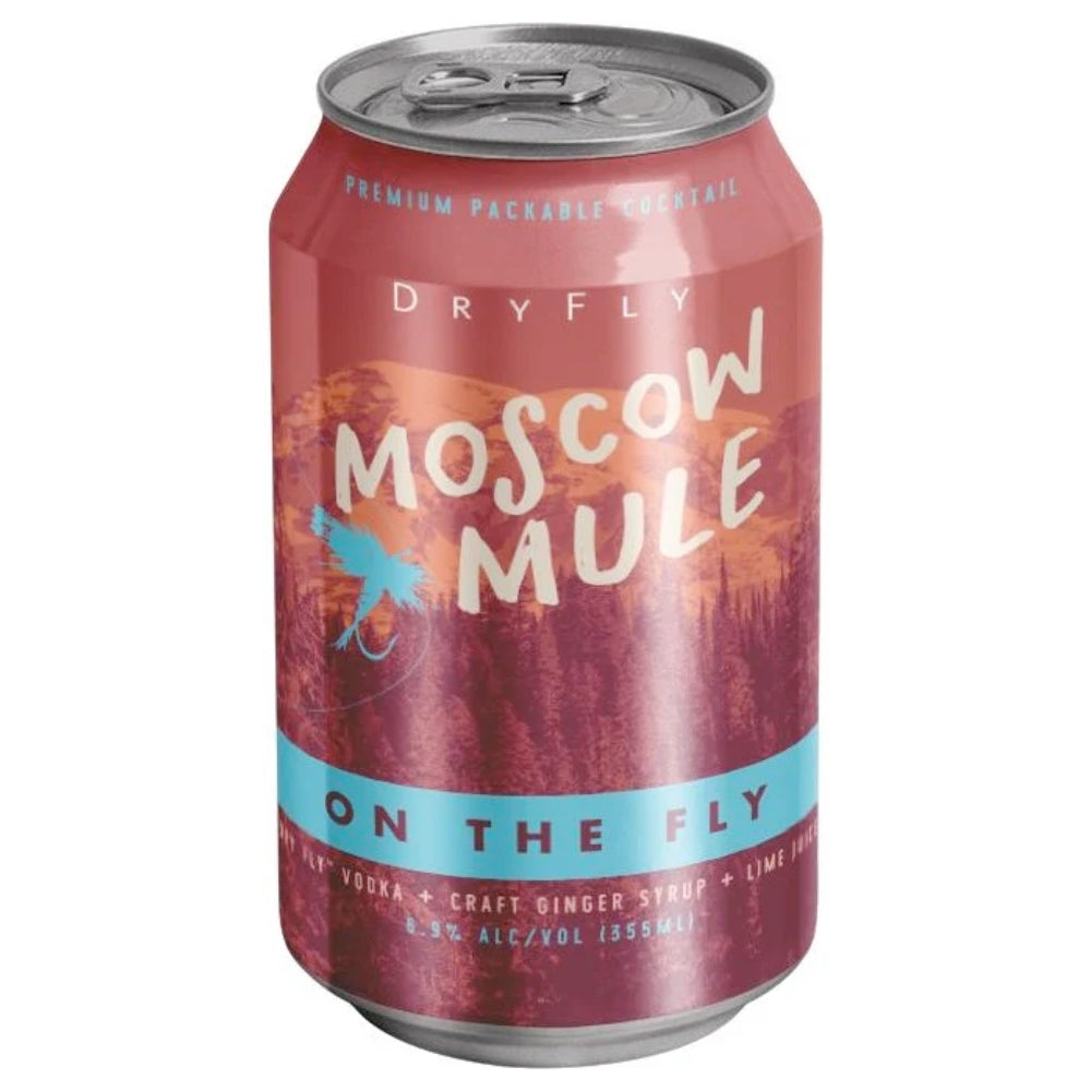 Dry Fly Moscow Mule "On the Fly" Canned Cocktail 4PK