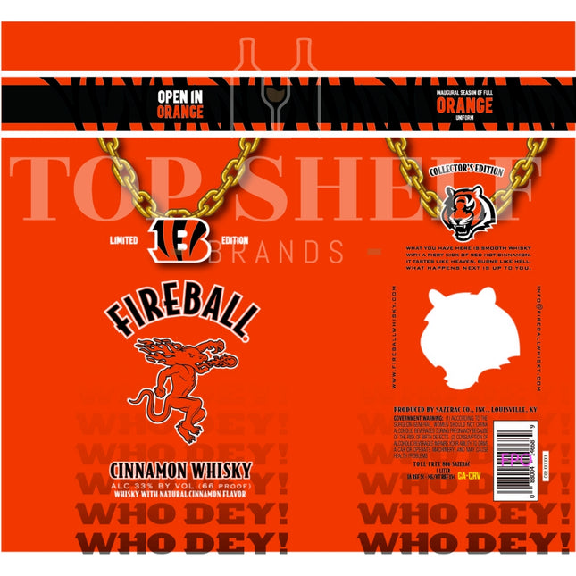 Fireball Cincinnati Bengals Collector’s Edition - Barbank