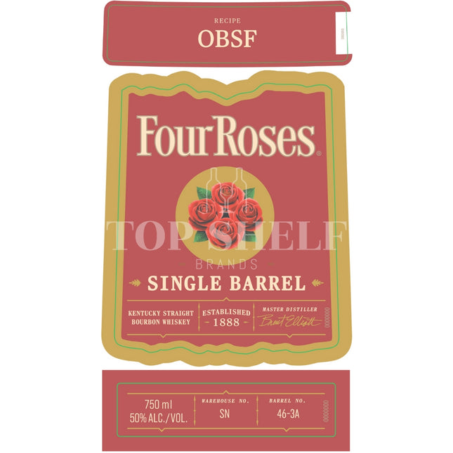 Four Roses OBSF Single Barrel Bourbon - Barbank