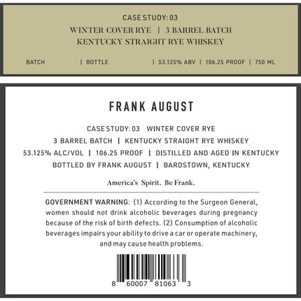 Frank August Case Study: 03 - Barbank