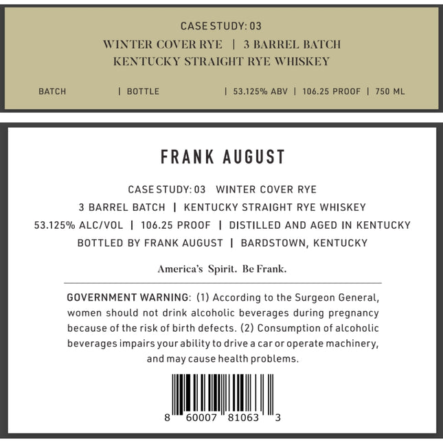 Frank August Case Study: 03 - Barbank