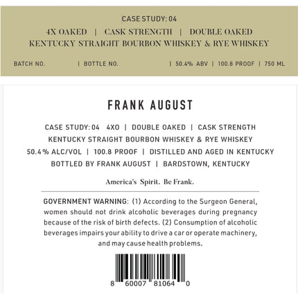 Frank August Case Study: 04 - Barbank