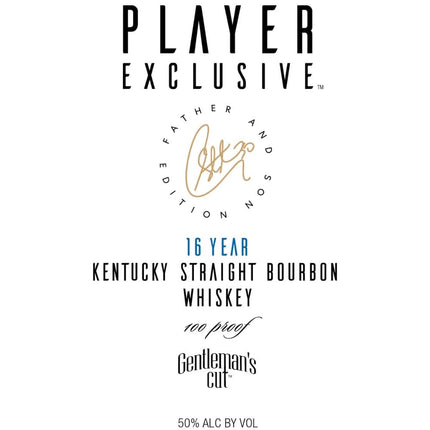 Gentleman's Cut Player Exclusive 16 Year Old Bourbon By Steph Curry - Barbank
