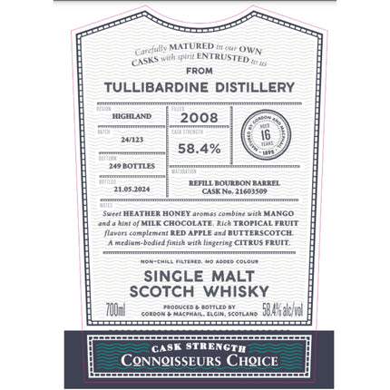 Gordon & Macphail 2009 Tullibardine 16 Year Old