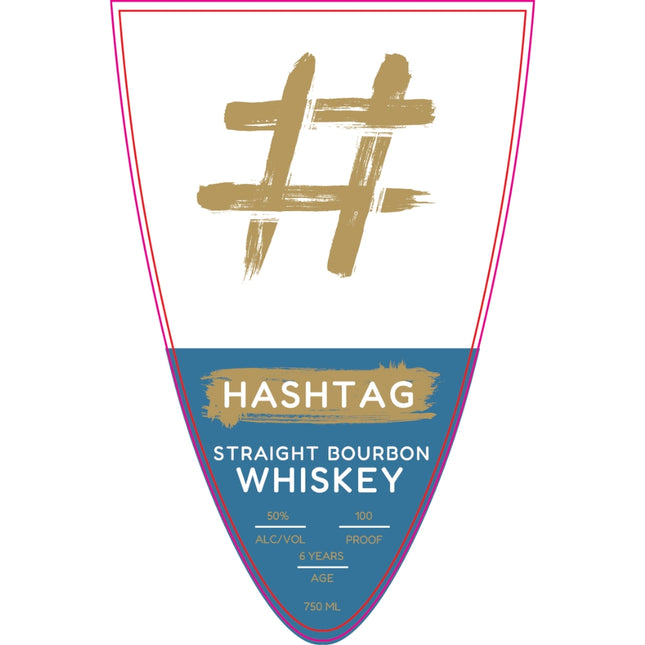 Hashtag Straight Bourbon Whiskey - Barbank
