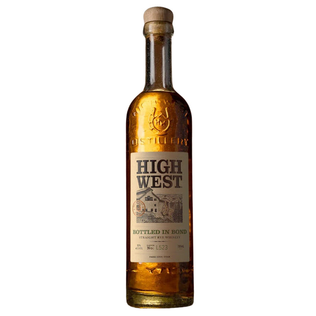 High West Bottled in Bond Straight Rye Whiskey - Barbank