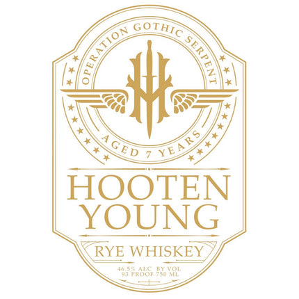 Hooten Young 7 Year Old Operation Gothic Serpent Rye Whiskey - Barbank