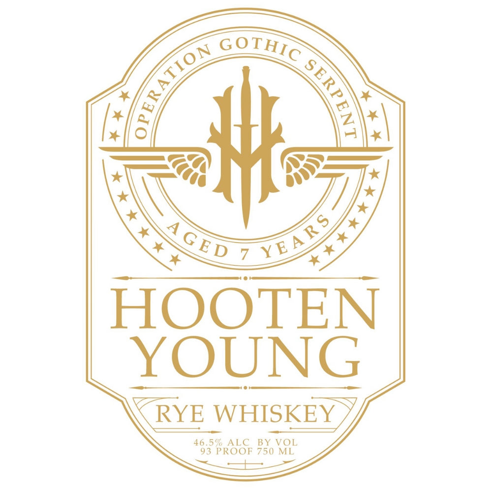 Hooten Young 7 Year Old Operation Gothic Serpent Rye Whiskey