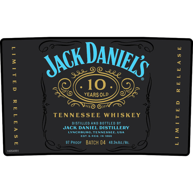 Jack Daniel's 10 Year Old Batch 04 Limited Release - Barbank
