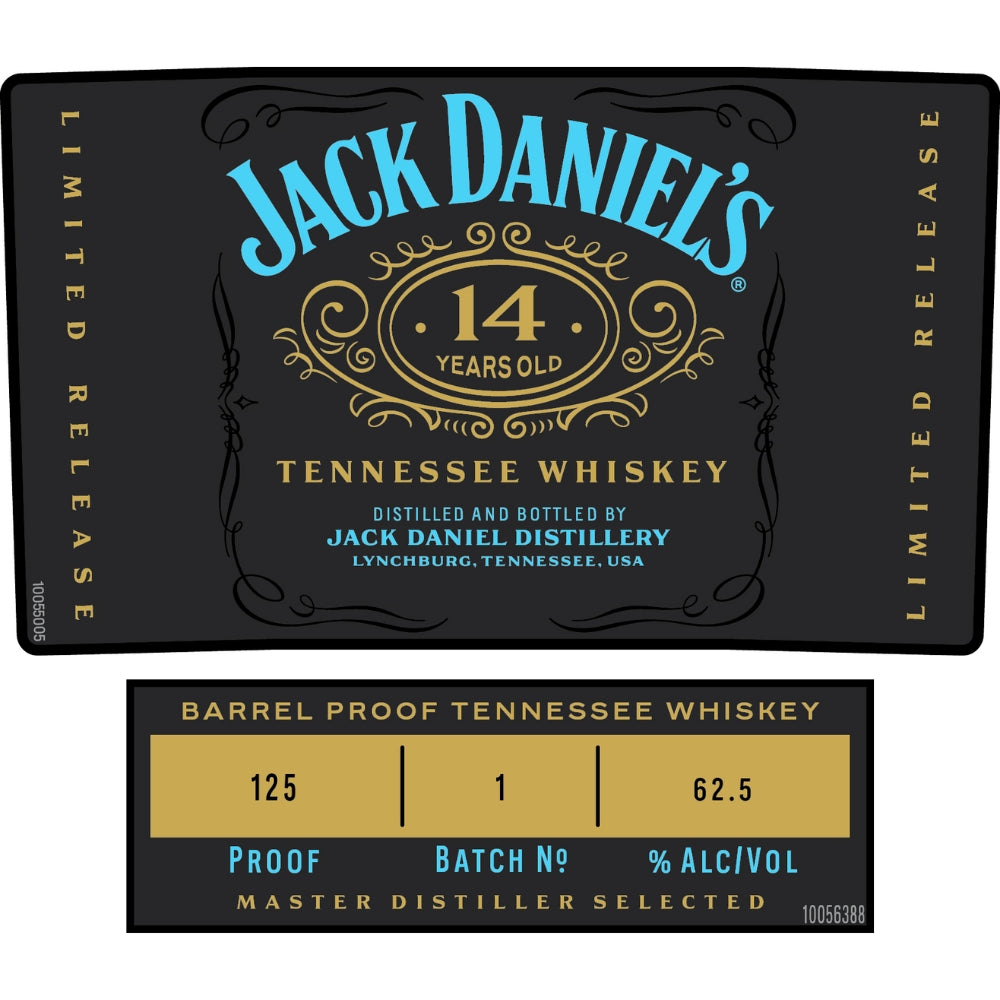 Jack Daniel’s 14 Year Old Tennessee Whiskey
