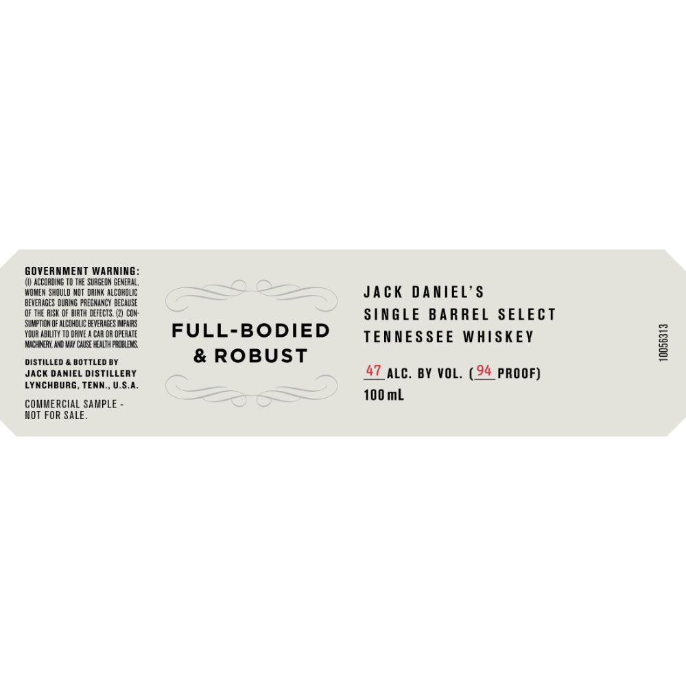 Jack Daniel’s Full-Bodied & Robust Single Barrel Select