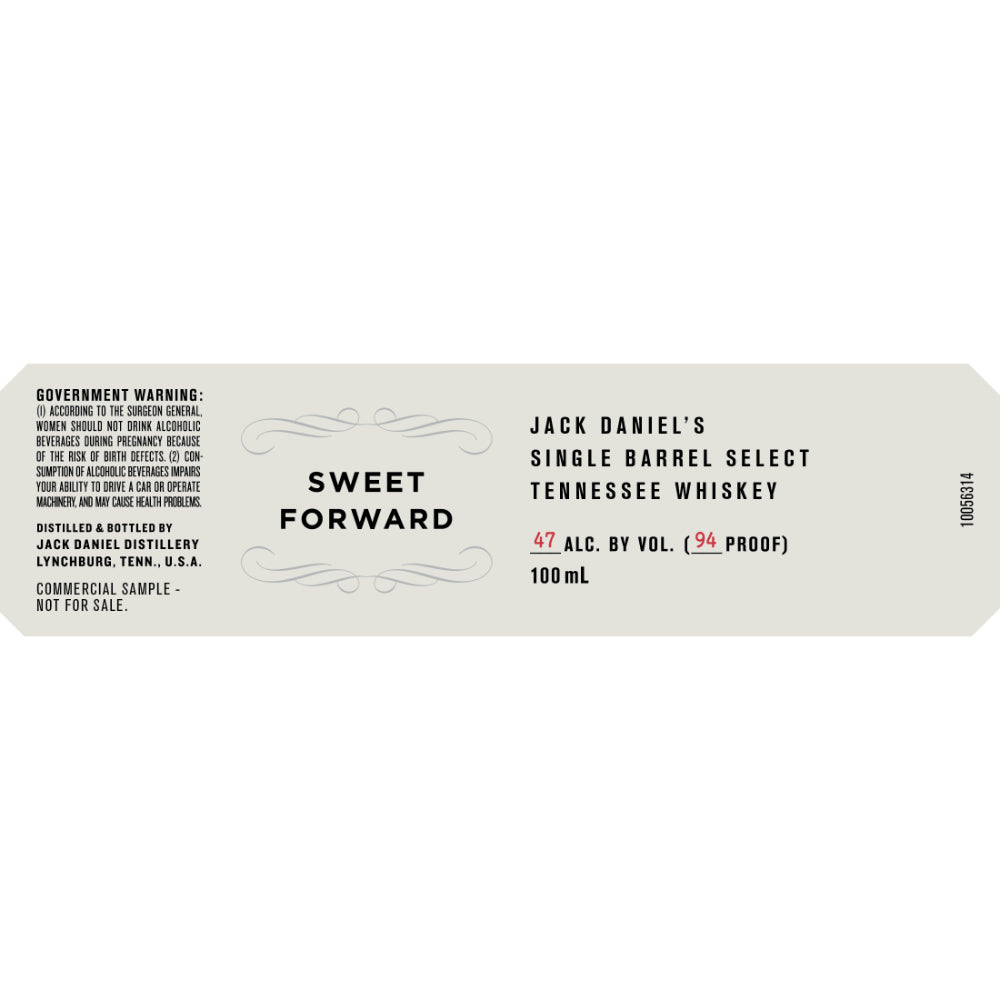 Jack Daniel’s Sweet Forward Single Barrel Select
