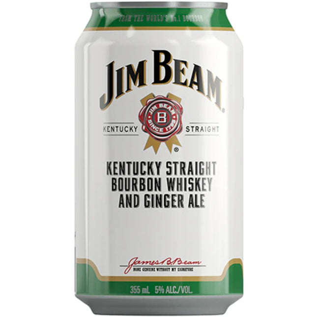 Jim Beam Bourbon & Ginger Ale Canned Cocktail - Barbank