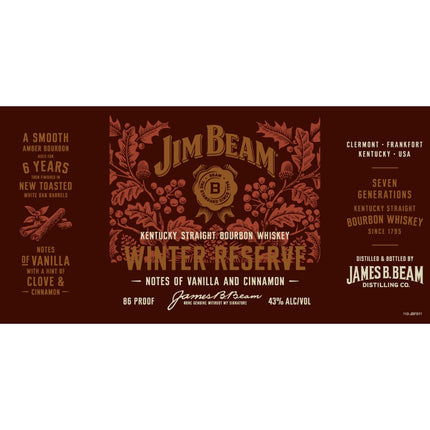 Jim Beam Winter Reserve Kentucky Straight Bourbon - Barbank