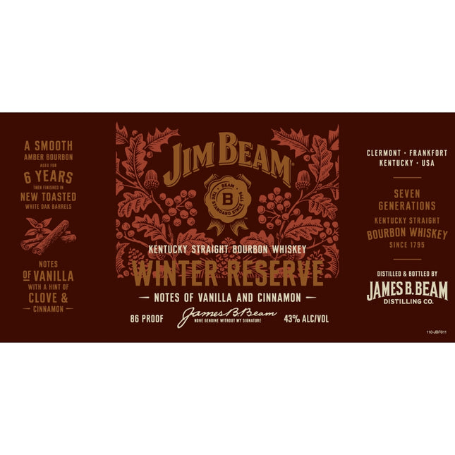Jim Beam Winter Reserve Kentucky Straight Bourbon - Barbank