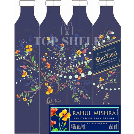 Johnnie Walker Blue Label X Rahul Mishra Limited Edition - Barbank