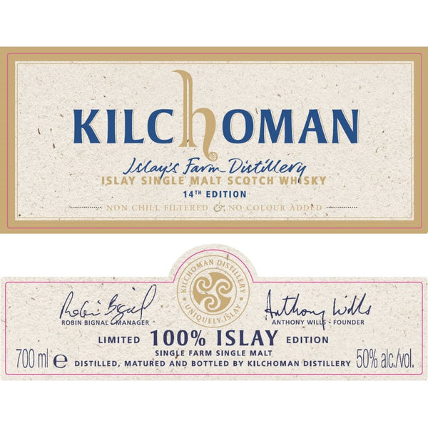 Buy Kilchoman 100% Islay 14th Edition Online – Barbank