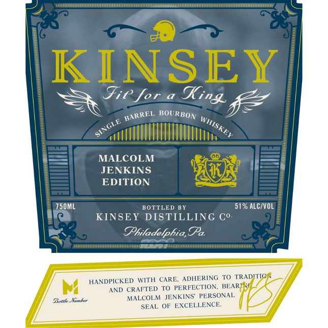 Kinsey Malcolm Jenkins Edition Bourbon - Barbank