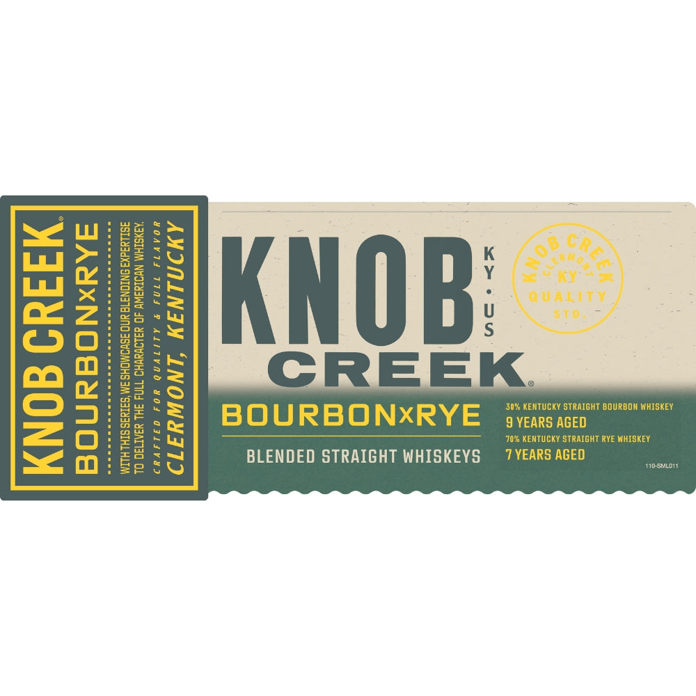 Knob Creek Bourbon X Rye Blended Whiskey