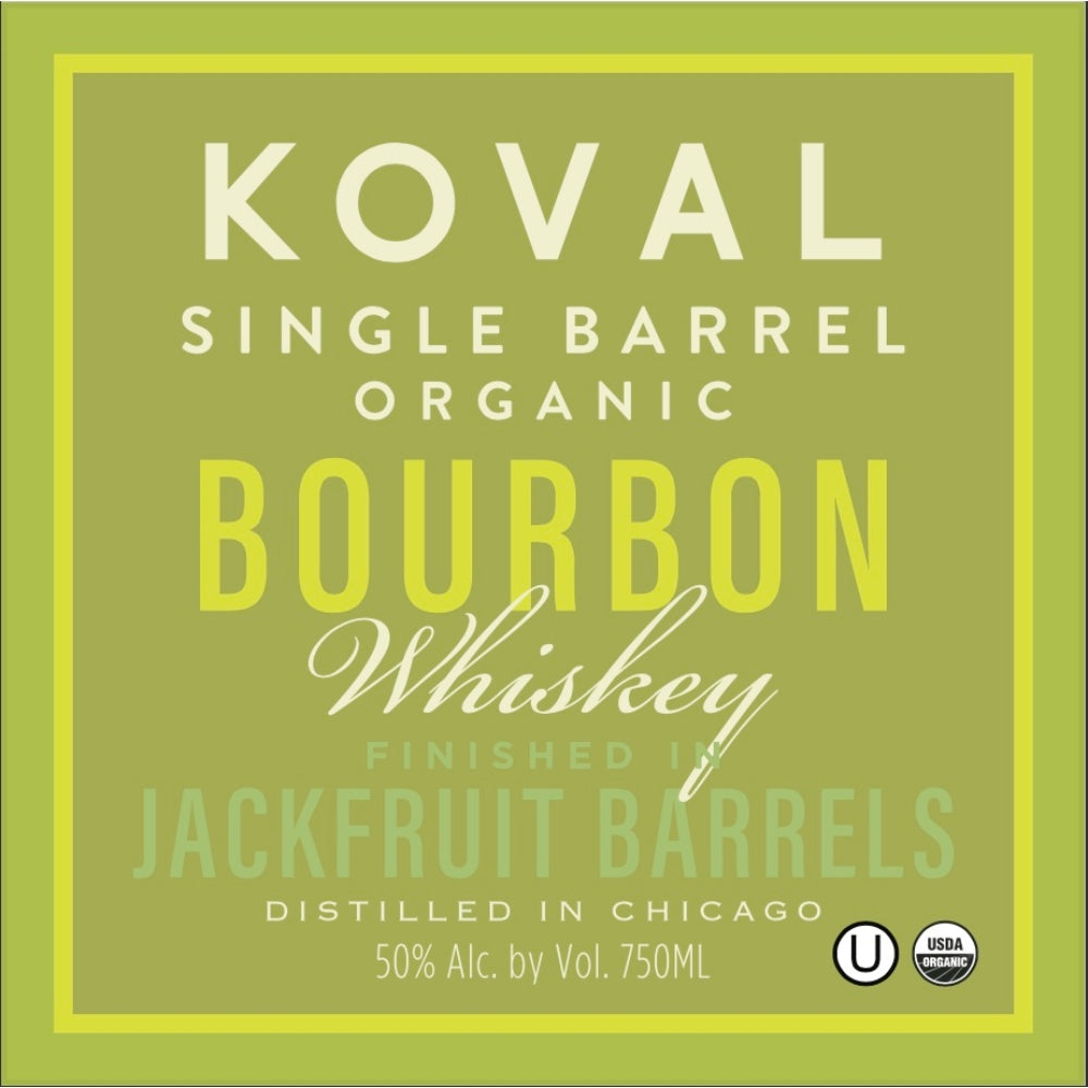 Koval Organic Bourbon Finished in Jackfruit Barrels