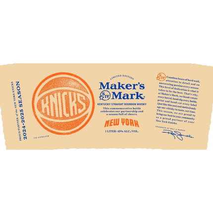 Maker’s Mark New York Knicks 2024-2025 Season Edition