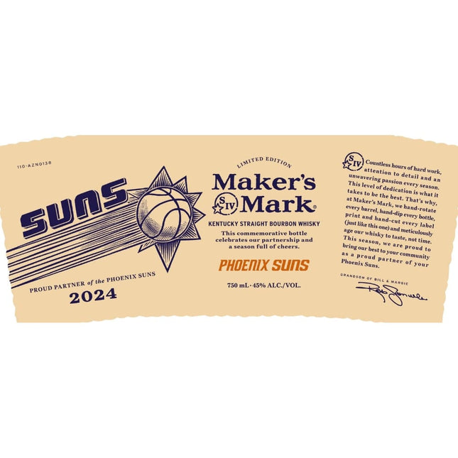 Maker’s Mark Phoenix Suns 2024 Limited Edition - Barbank