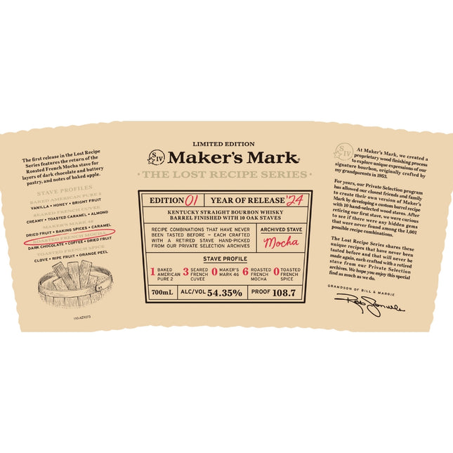 Maker’s Mark The Lost Recipe Series Edition 01 - Barbank
