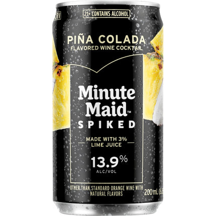 Minute Maid Spiked Piña Colada Canned Cocktail 4pk - Barbank