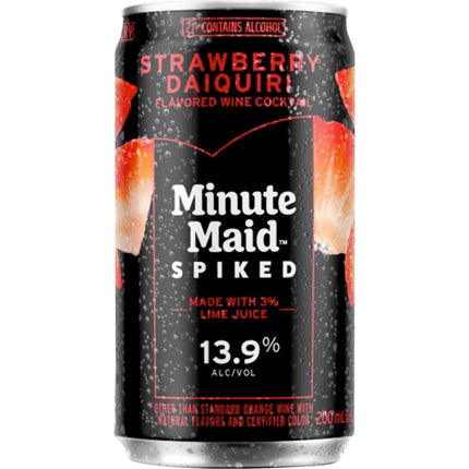 Minute Maid Spiked Strawberry Daiquiri Canned Cocktail 4pk - Barbank