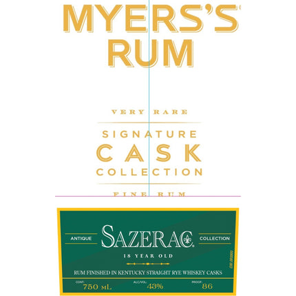 Myers’s Rum Signature Cask Collection - Sazerac Barrel