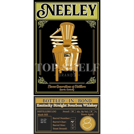 Neeley 8 Year Old Bottled in Bond Rye - Barbank