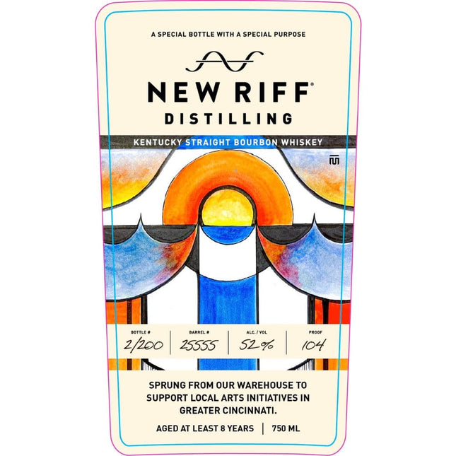 New Riff X ArtsWave 8 Year Old Bourbon - Barbank
