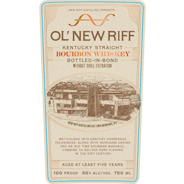 Ol’ New Riff Bottled in Bond Straight Bourbon - Barbank