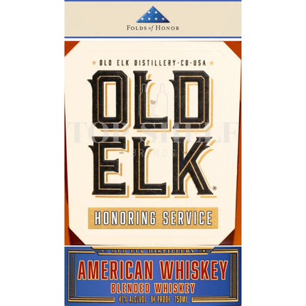 Old Elk Folds of Honor American Whiskey - Barbank
