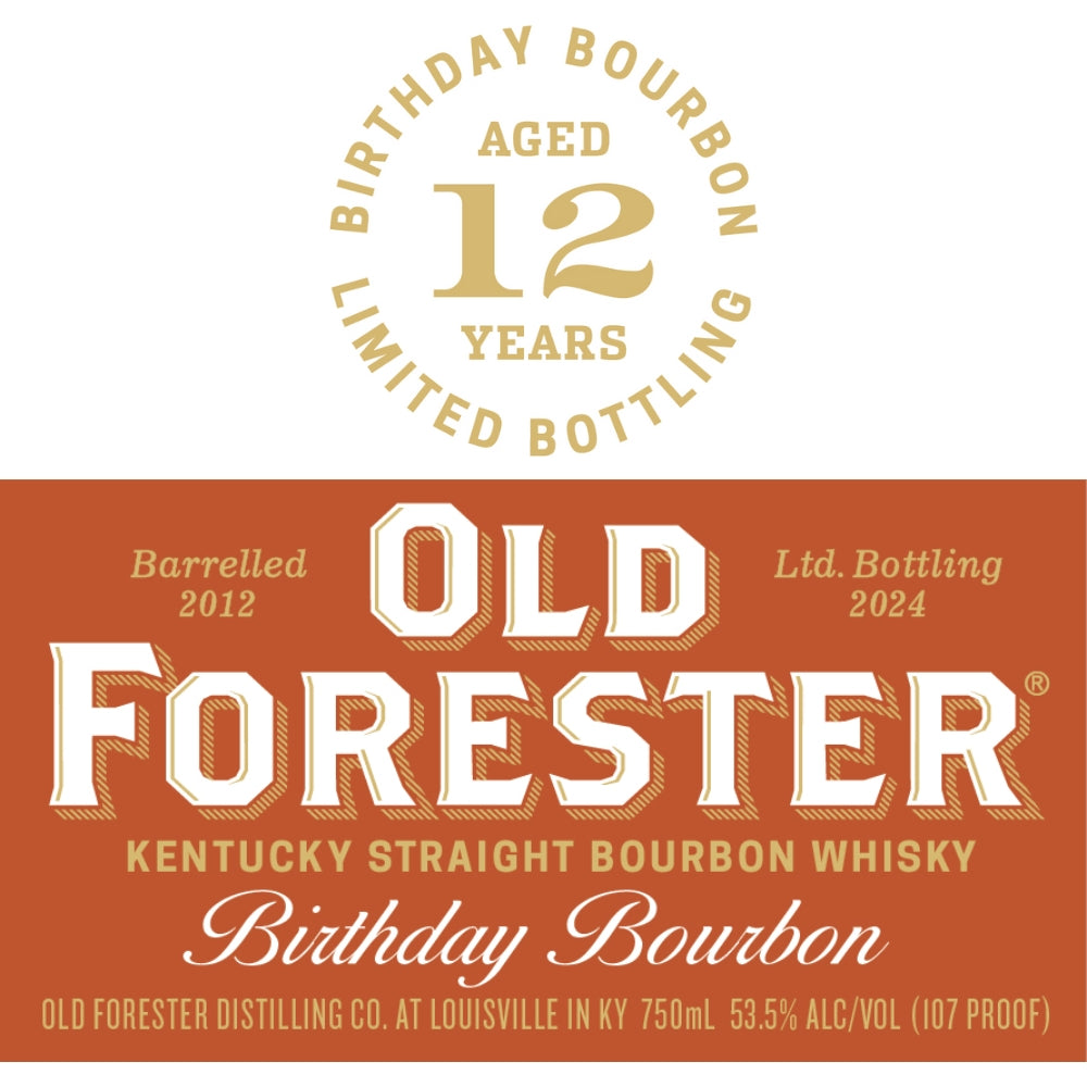 Old Forester Birthday Bourbon 2024