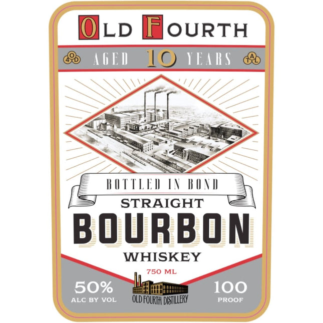 Old Fourth 10 Year Old Bottled in Bond Bourbon - Barbank