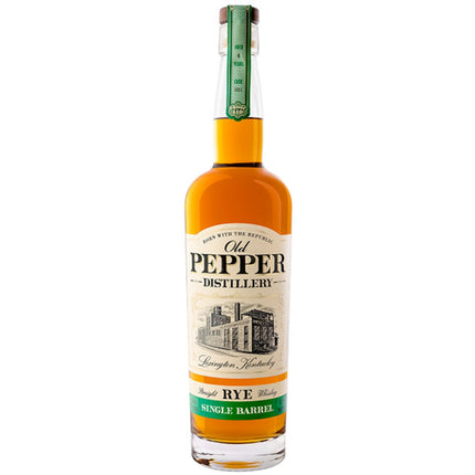 Old Pepper Distillery Single Barrel Rye Whiskey - Barbank