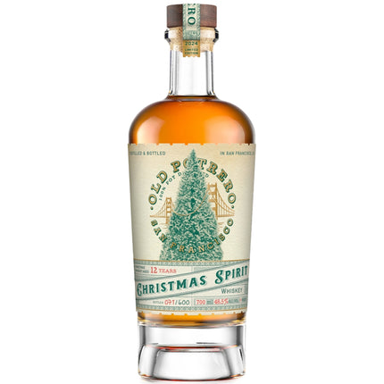 Old Potrero 12 Year Old Christmas Spirit Whiskey - Barbank