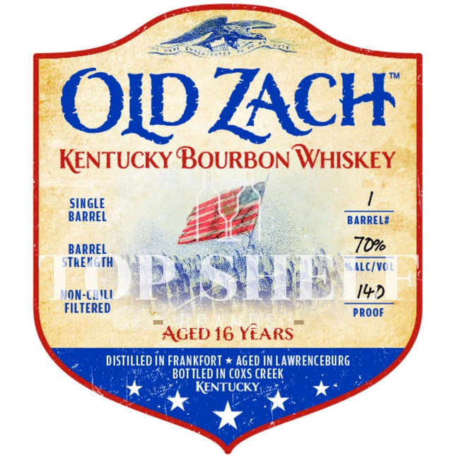 Old Zach 16 Year Old Bourbon - Barbank